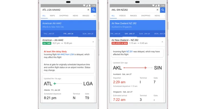 Google Flights: Intelligenza Artificiale per prevedere i ritardi dei voli
