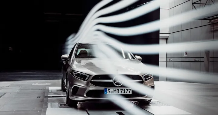 Mercedes Classe A Sedan sarà l'auto di serie più aerodinamica al mondo