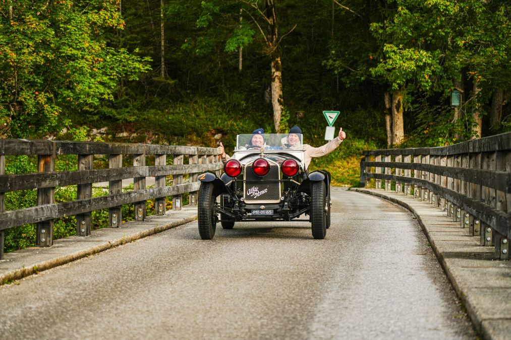 La 1000 Miglia si svolge in quattro Paesi diversi con eventi di automobilismo e cultura motoristica, immagine di approfondimento