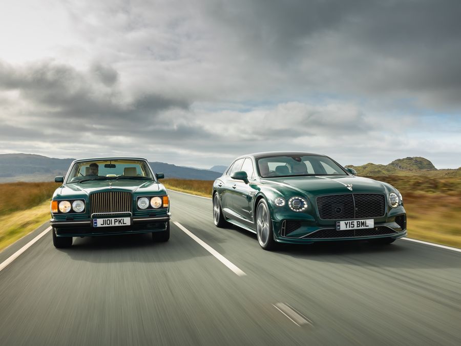 Bentley presenta i tre modelli celebrativi della T Series, della Turbo R e della Flying Spur