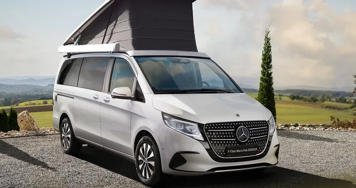 Mercedes festeggia i dieci anni della Classe V con il nuovo Marco Polo Horizon
