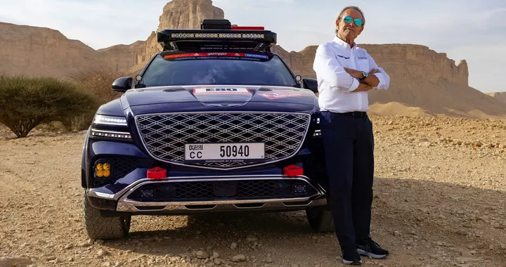 Genesis presenta la GV80 Desert Edition: il tributo off-road per gli 80 anni di Jacky Ickx