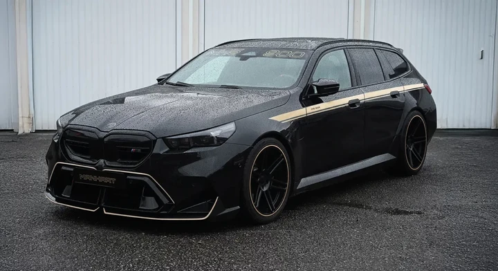 BMW M5 Touring by Manhart: station wagon da 910 CV