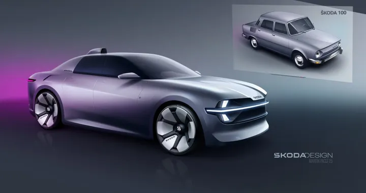Skoda rende omaggio alla sua storia reinterpretando in chiave moderna la Skoda 100