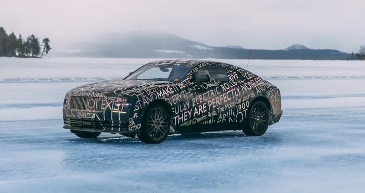 Rolls-Royce Spectre, l'elettrica conclude i test invernali