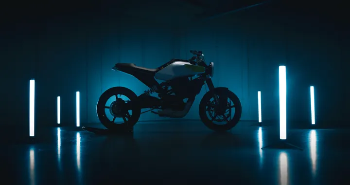 Husqvarna e-Pilen, concept di una moto elettrica con batterie sostituibili