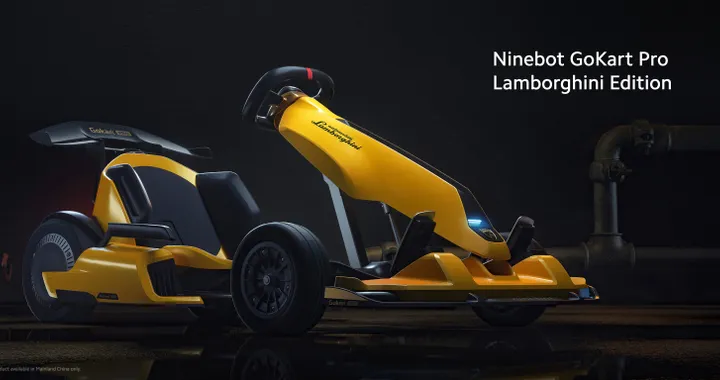 Xiaomi: ecco il go-kart elettrico Ninebot GoKart Pro realizzato con Lamborghini