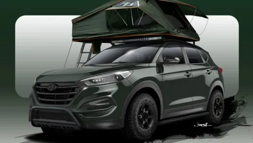 Hyundai Tucson: il nuovo spot e il concept da campeggio