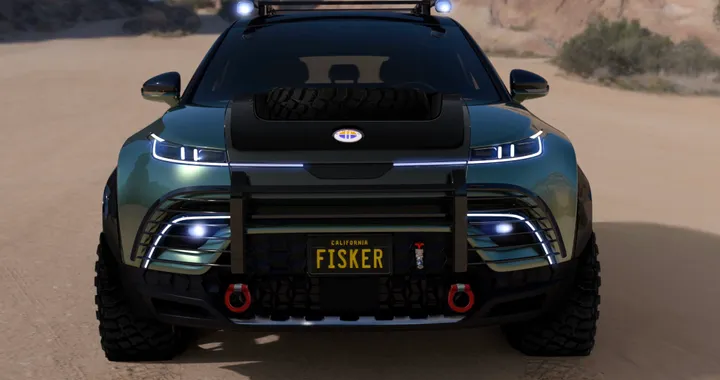 Fisker Ocean: con il pacchetto Force E diventa un mezzo di soccorso