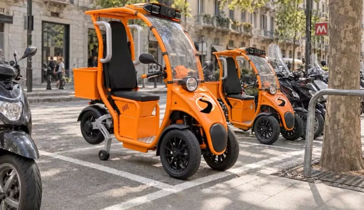 Scuter svela il veicolo autonomo a 5 ruote: lo sharing del futuro è italiano
