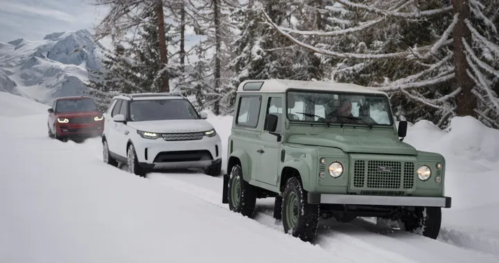 Land Rover festeggia 70 anni col Defender in alta quota