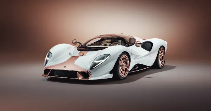 La De Tomaso P72 è finalmente arrivata ed è bellissima