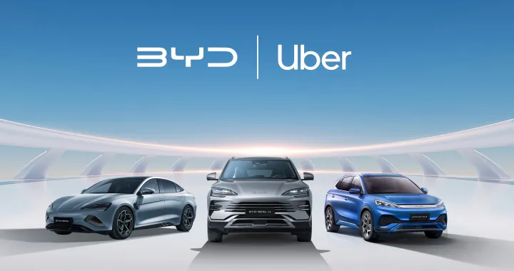 Uber, accordo con BYD sulle auto elettriche. Si parte dall'Europa