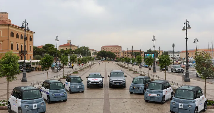 Citroen, 9 auto elettriche per La Maddalena