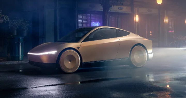 Tesla Cybercab, collaudi in corso sulle strade della Gigafactory del Texas