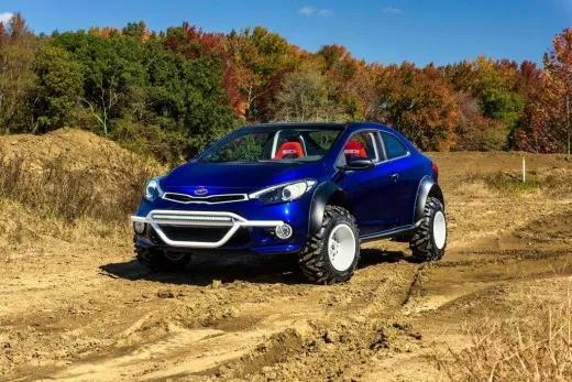Kia Forte Koup Mud Bogger: il concept al SEMA