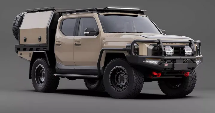 Ecco come trasformare il nuovo pickup KIA Tasman in un vero fuoristrada