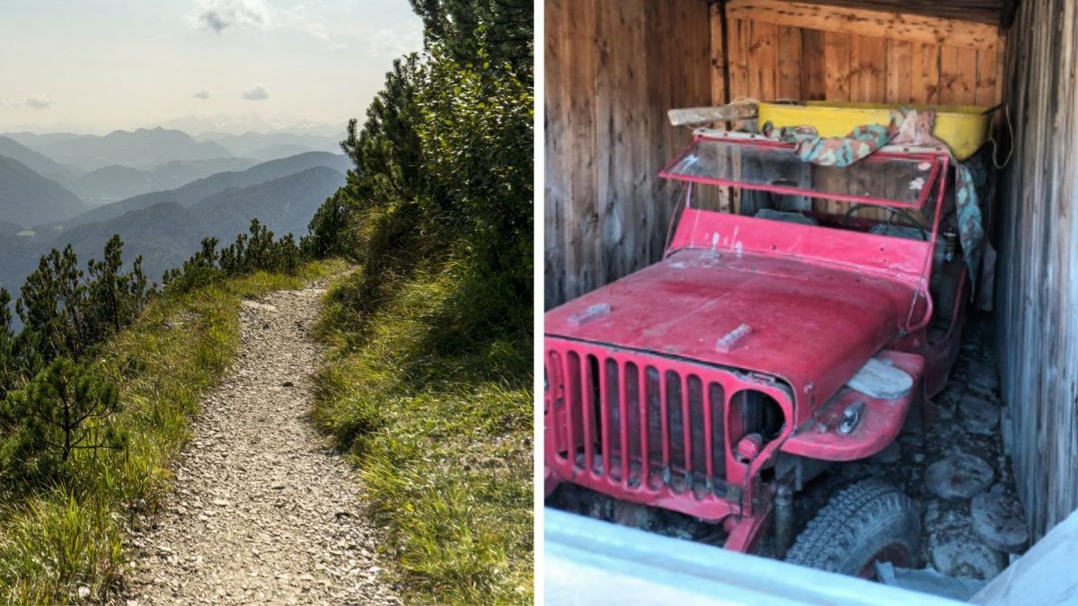 Anteprima: La Jeep portata in spalla e con muli a oltre 2300 metri e mai utilizzata