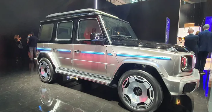 Mercedes EQG, nuove foto spia degli interni del fuoristrada elettrico