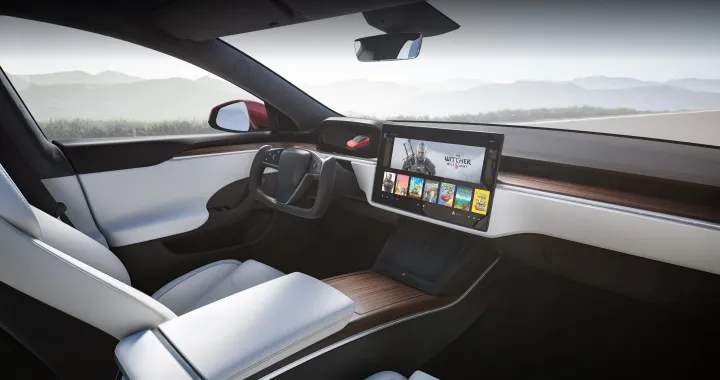 Tesla: sulle Model S e X si potrà giocare a Cyberpunk e a The Witcher 3