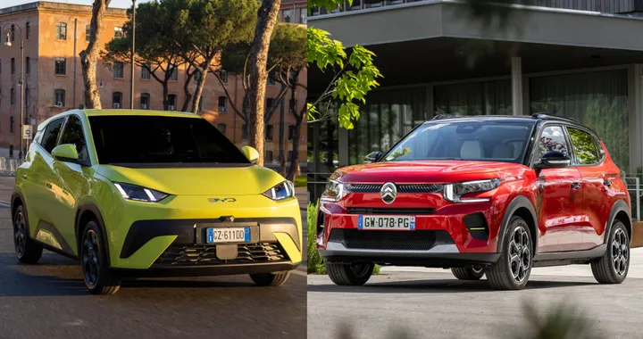 BYD Dolphin Surf vs Citroen C3, piccole a confronto: versioni e prezzi