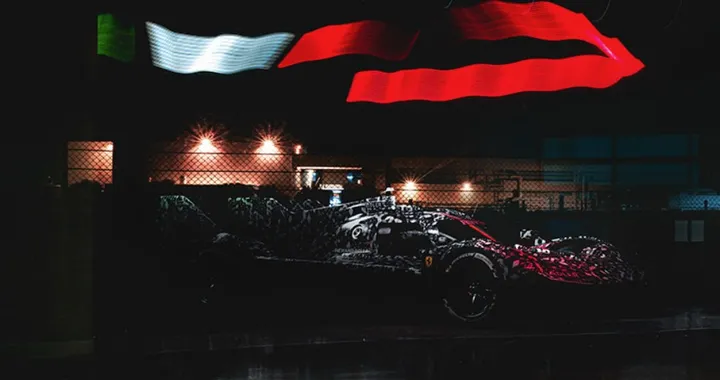 Ferrari, nuove foto dell'hypercar che nel 2023 correrà a Le Mans