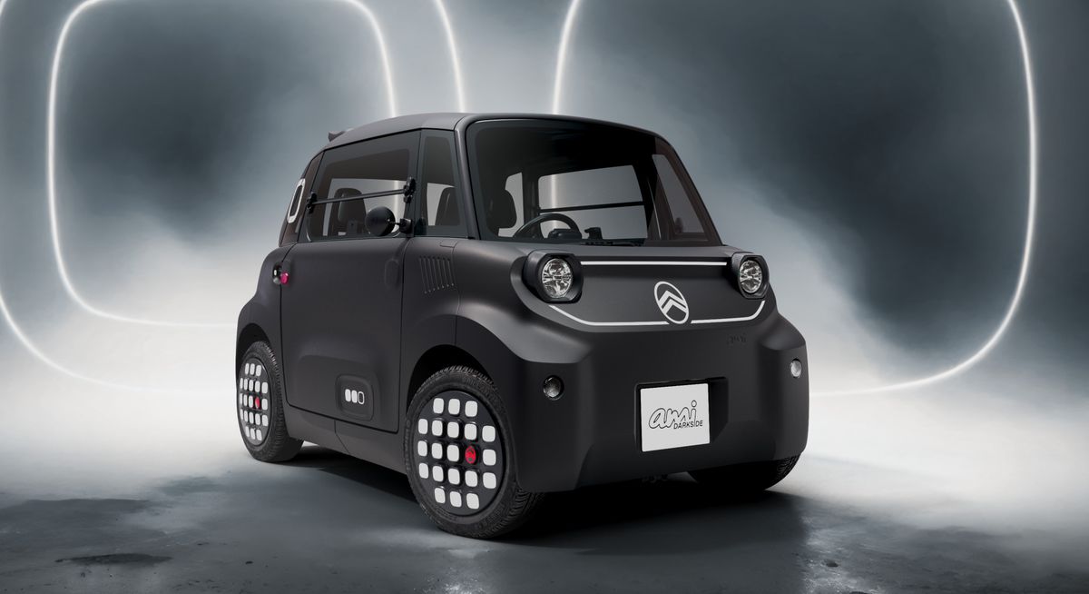 Nuova Citroen Ami Dark Side: ad Halloween la microcar elettrica svela il suo lato oscuro