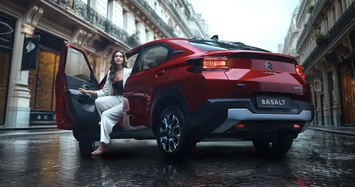 Citroen Basalt, debutta in India il nuovo SUV Coupé su piattaforma Smart Car