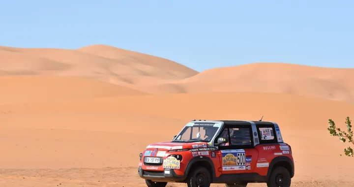Citroen E-Mehari risponde alla e-cup di Smart partecipando a un rally elettrico