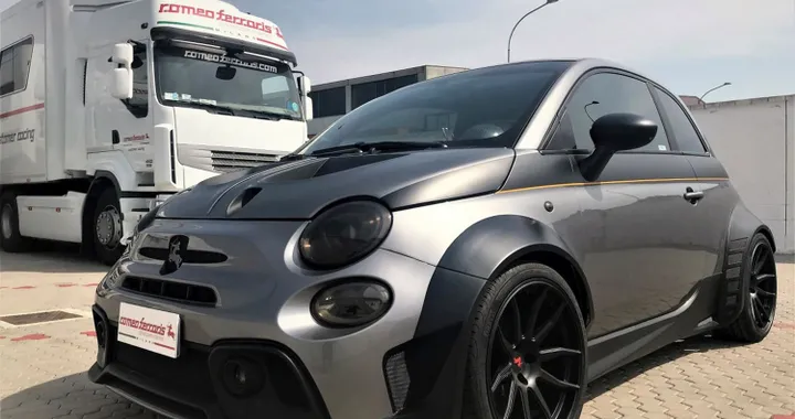 Abarth 500 Baronio: 248 CV da Romeo Ferraris