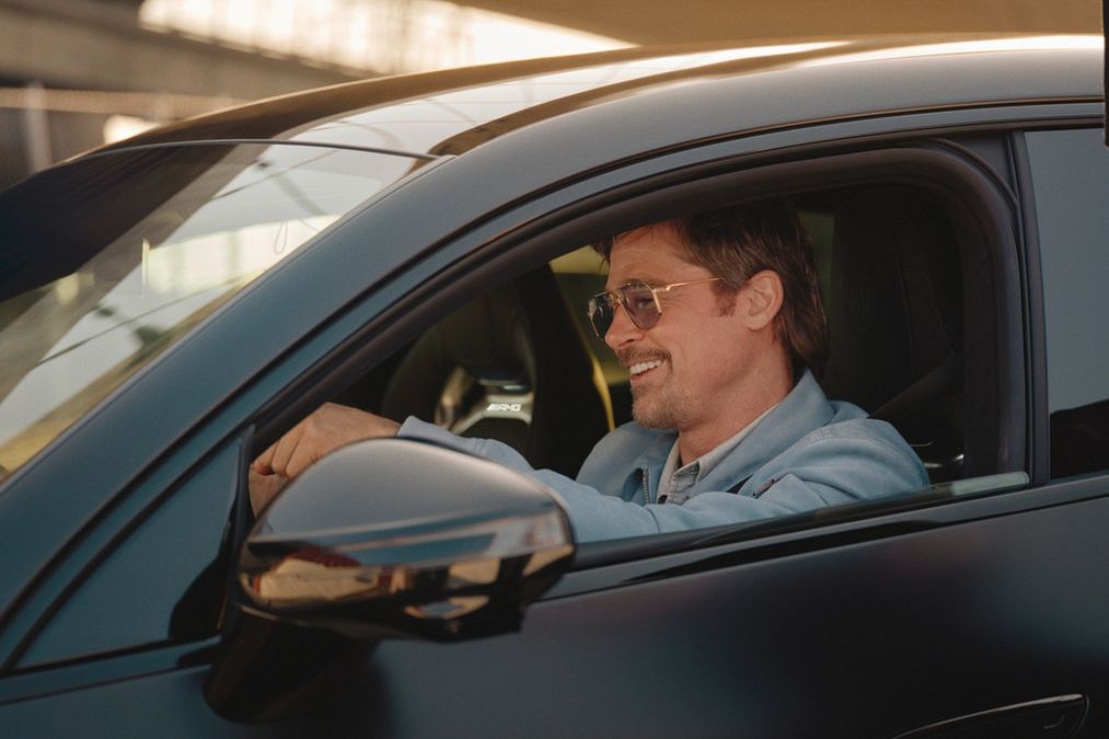 Anteprima: Mercedes sceglie Brad Pitt per la AMG GT Coupé 4: c’è un motivo preciso