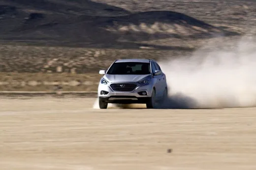 Hyundai Tucson: il record di velocità per le Fuel Cell