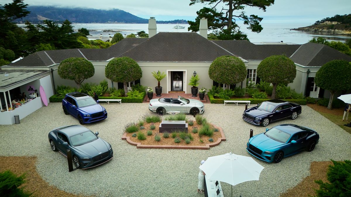 Anteprima: C’è molta Italia nell’esclusivo evento di Bentley alla Monterey Car Week