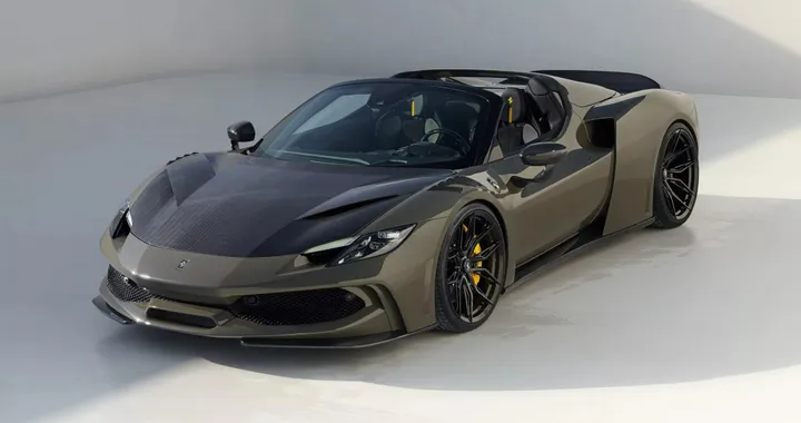Ferrari 296 GTS N-Largo: più larga e potente con le modifiche di Novitec