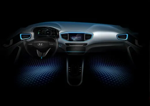 Hyundai Ioniq: prime foto spia