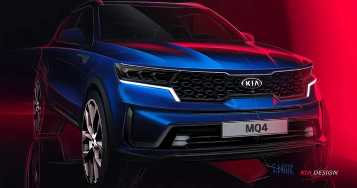 Kia Sorento, nuove immagini teaser del SUV ibrido