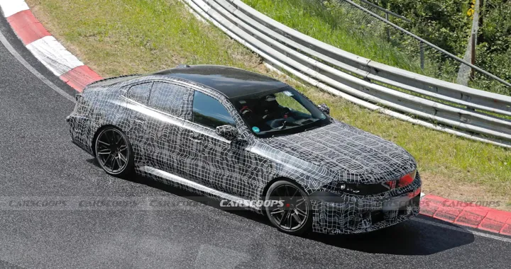 BMW M5 restyling sfreccia al Nürburgring. Nuovo stile Neue Klasse e non solo
