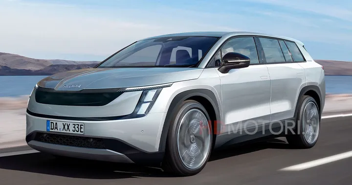 Skoda Vision 7S, ecco come potrebbe essere il futuro SUV elettrico