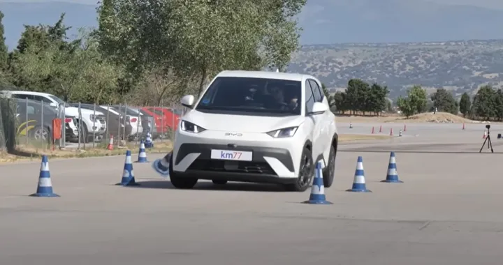 BYD Dolphin Surf affronta il test dell'alce: prova superata? Ecco com'è andata | Video