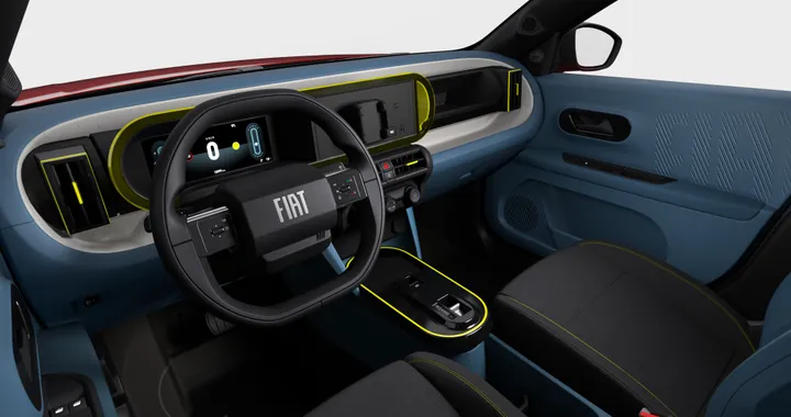FIAT Grande Panda Hybrid, ecco com'è fatta la versione base. Niente infotainment