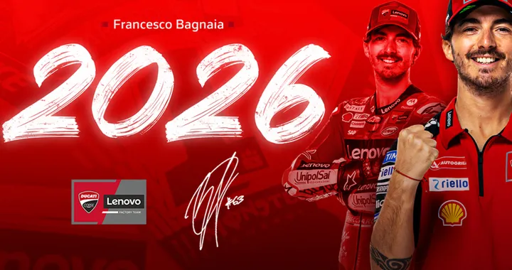 Ducati Corse: Francesco Bagnaia in sella alla Desmosedici GP per altre due stagioni