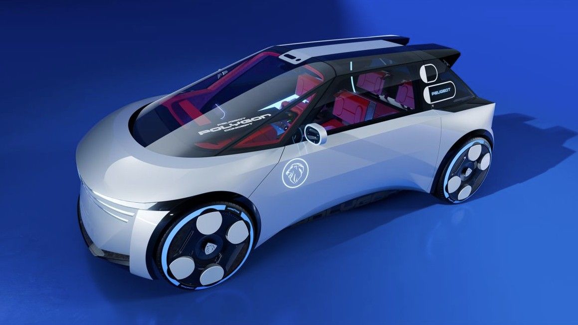 Peugeot Polygon, prima immagine del concept che anticipa la nuova 208