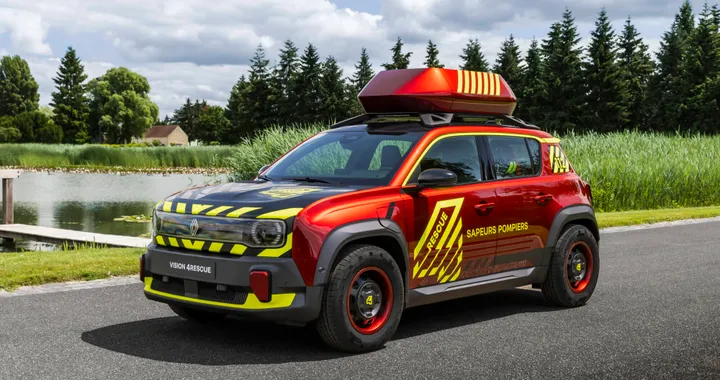 Renault 4 in soccorso! Il concept Vision 4Rescue è un centro di controllo per le emergenze