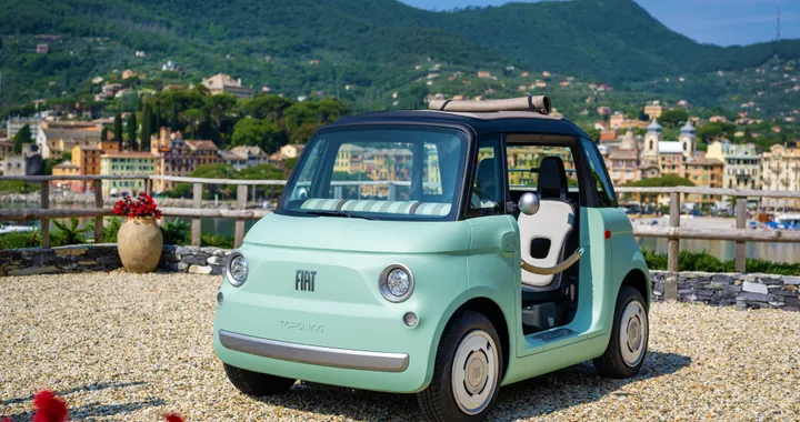 La FIAT Topolino è tornata come un quadriciclo elettrico