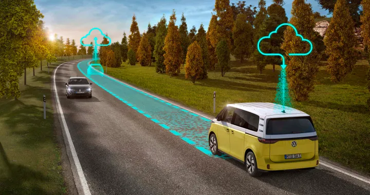 Volkswagen ID. Buzz collabora alla guida anche dove la segnaletica non c'è