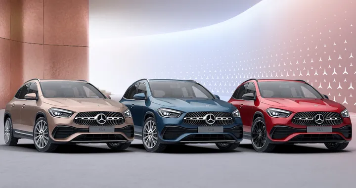 Mercedes GLA, arriva la nuova serie Colour Collection