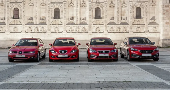 25 anni di SEAT Leon: dalla prima generazione all'e-HYBRID