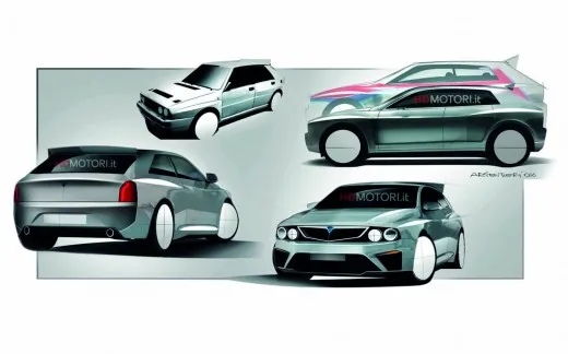Evoluzione GT: gli sketch definitivi