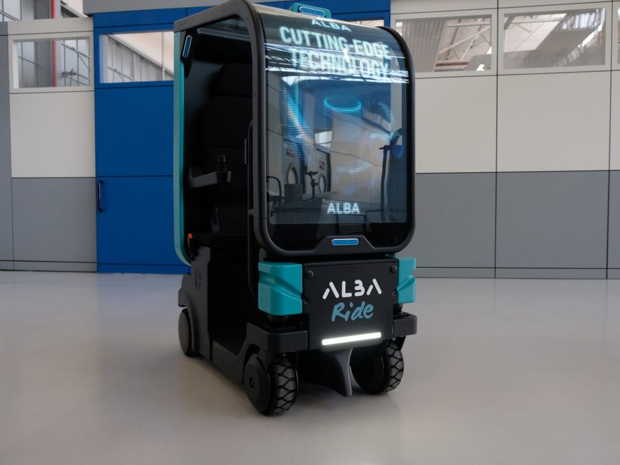 ALBA Ride, il veicolo a guida autonoma che si muove dove le auto non possono