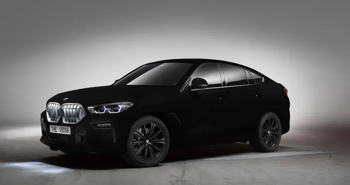 Nuovo BMW X6 Vantablack: a Francoforte con il nero più nero di sempre